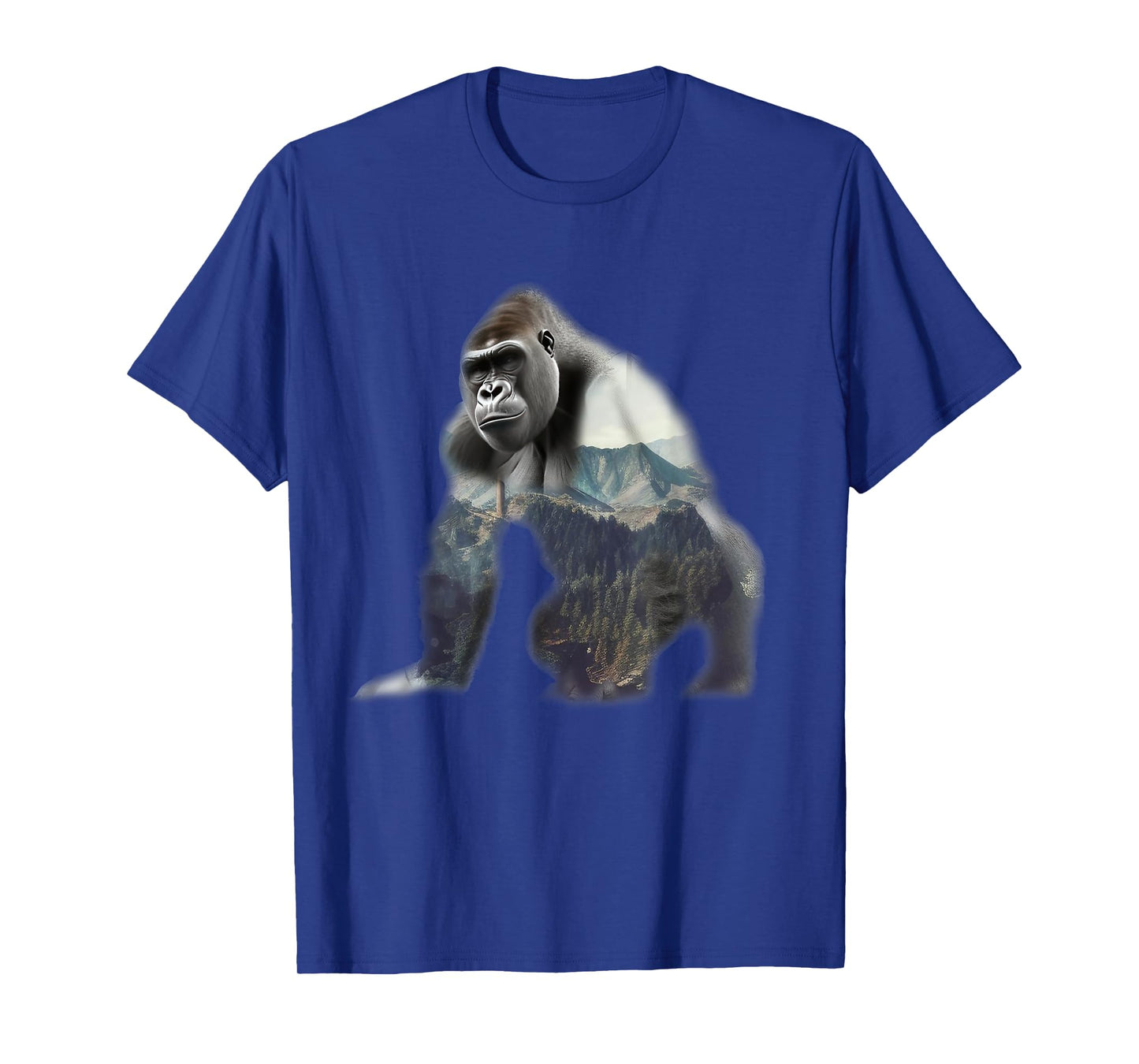 Gorilla Ape Silverback Primate Nature Jungle T-Shirt