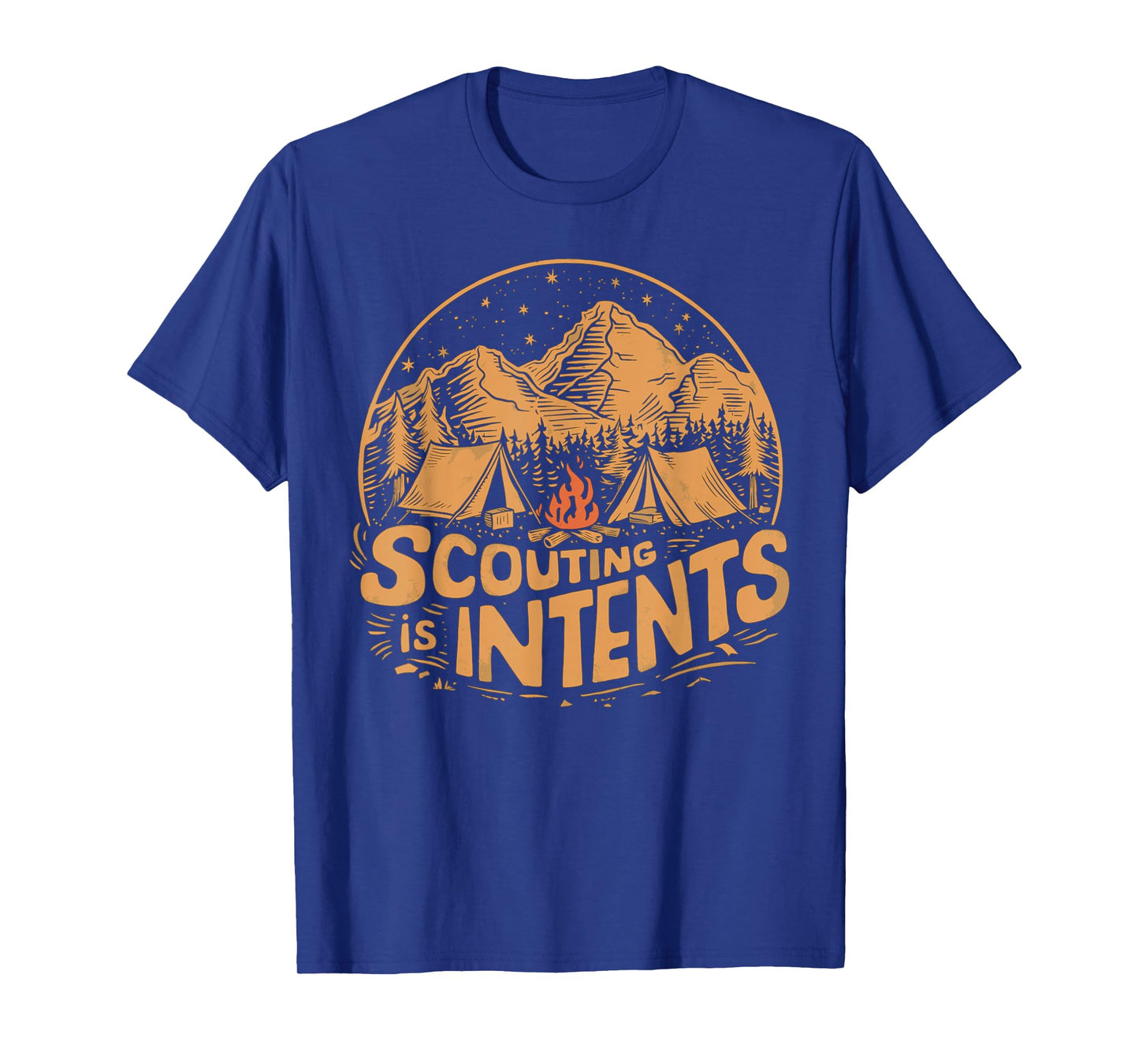 Scouting is Intents Funny Scout Camper Camping T-Shirt