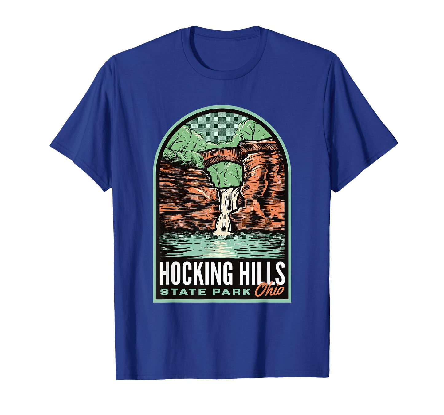 Hocking Hills State Park Ohio Vintage T-Shirt