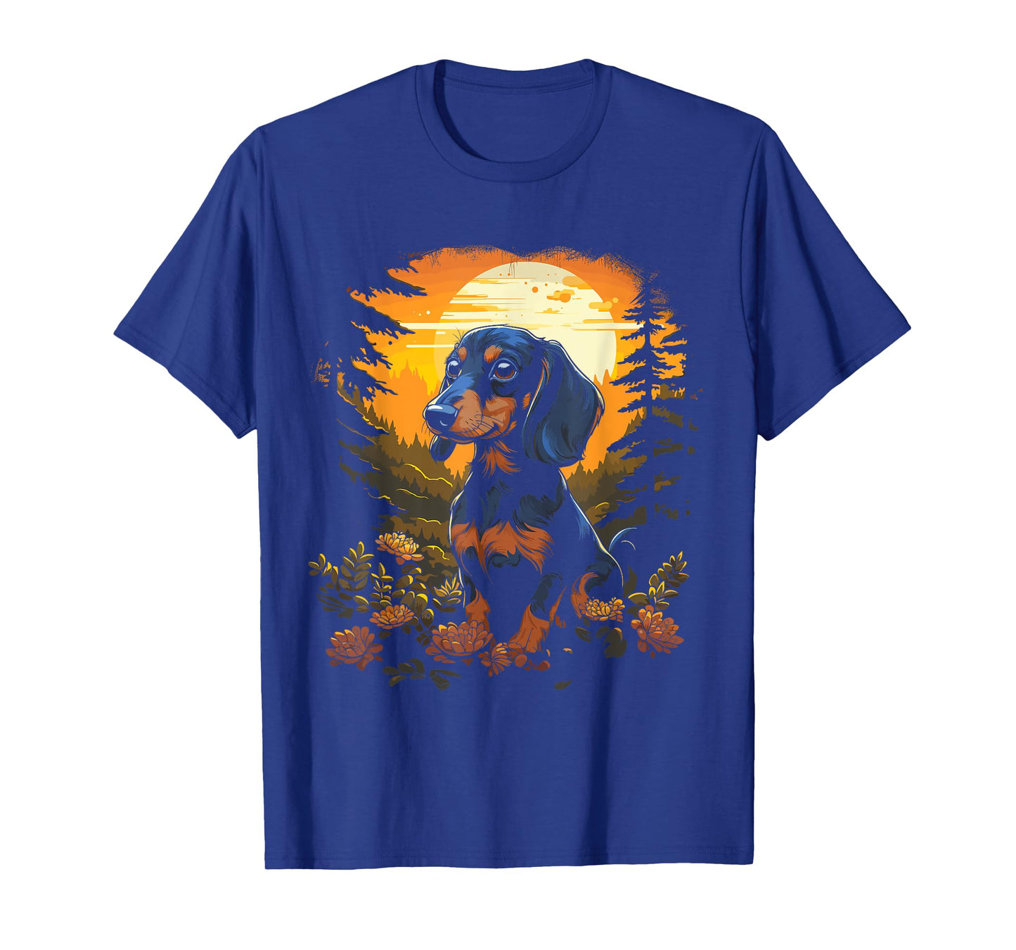 Dachshund in the Forest for Nature Enthusiasts T-Shirt