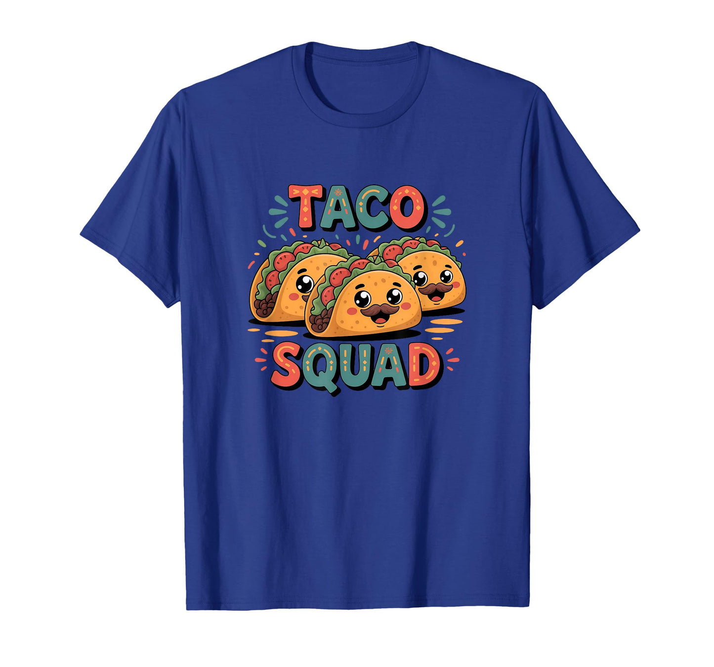 Taco Tuesday Squad Mexican Food T-Shirt