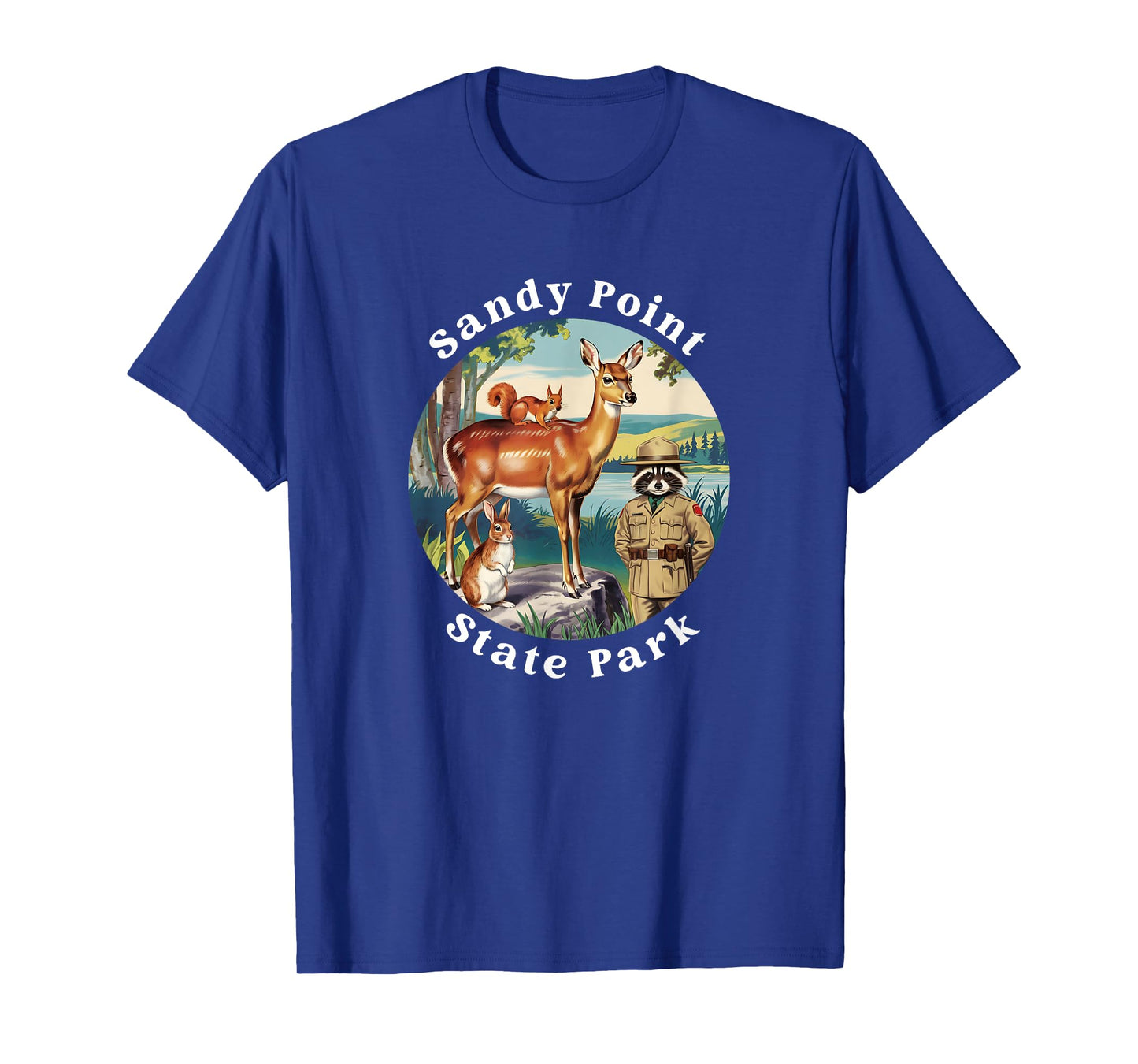 Sandy Point State Park Maryland Outdoors Vacation Souvenir T-Shirt