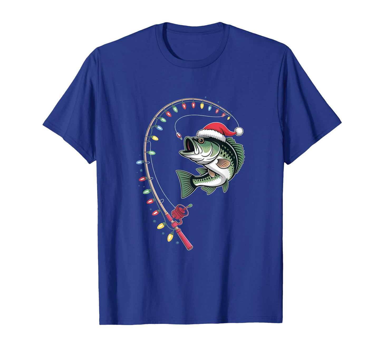 Bass Christmas – Funny Fishing Holiday T-Shirt