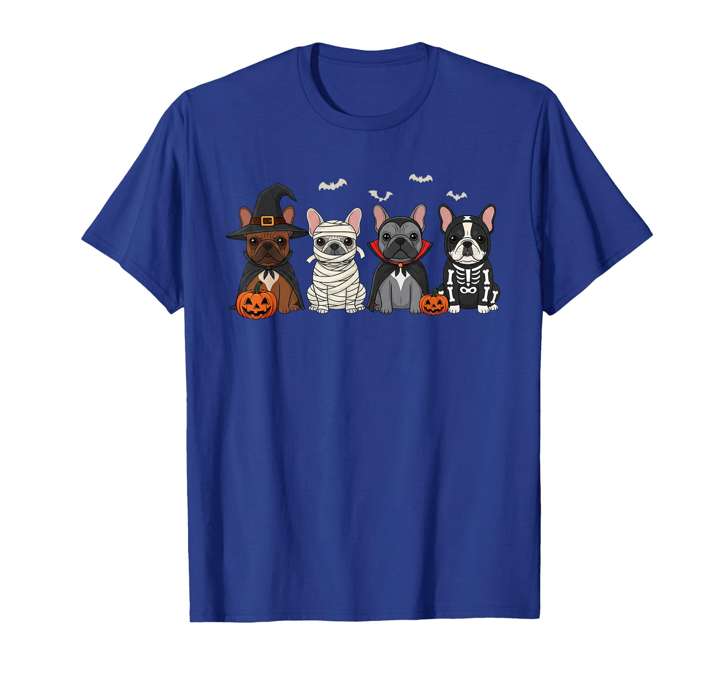 Mummy French Bulldog Halloween French Bulldog Witch Dog Mom T-Shirt