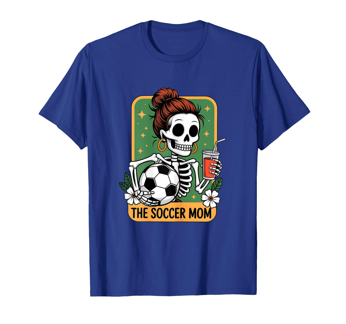 The Soccer Mom Tarot Card Skeleton Game Day Proud Moms T-Shirt