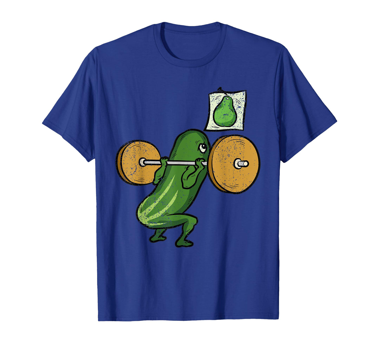Cucumber Squat Halloween Funny Gym Workout Men Women Kids T-Shirt