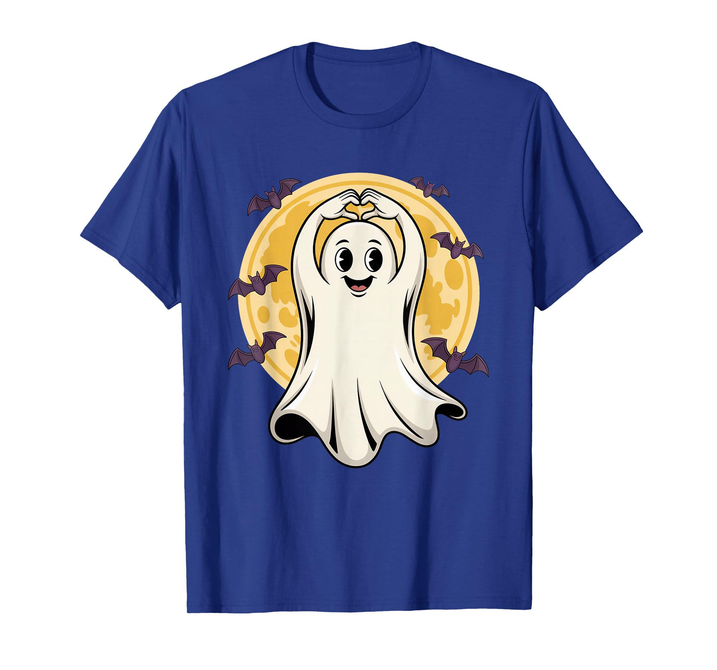 Halloween Shirts Cool Teen Boys Kids Men Halloween Boo Heart T-Shirt