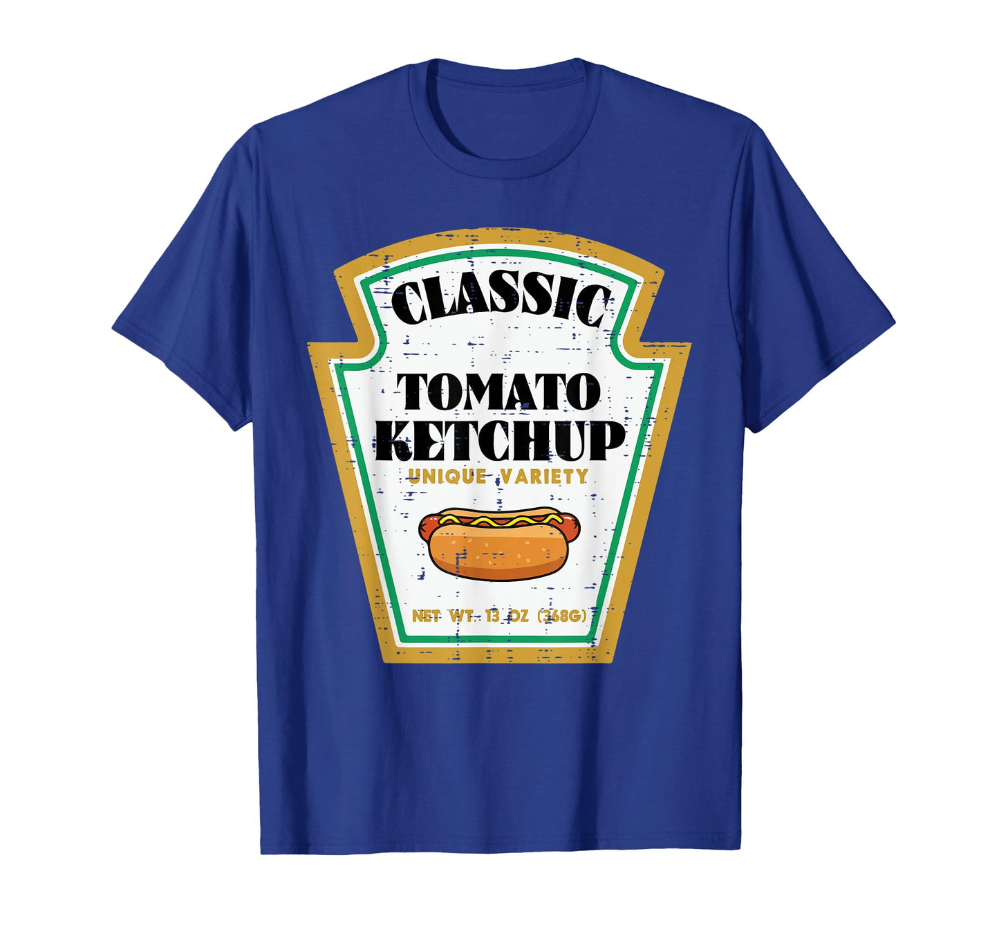 Halloween Classic Tomato Ketchup Condiment Costume Men Women T-Shirt