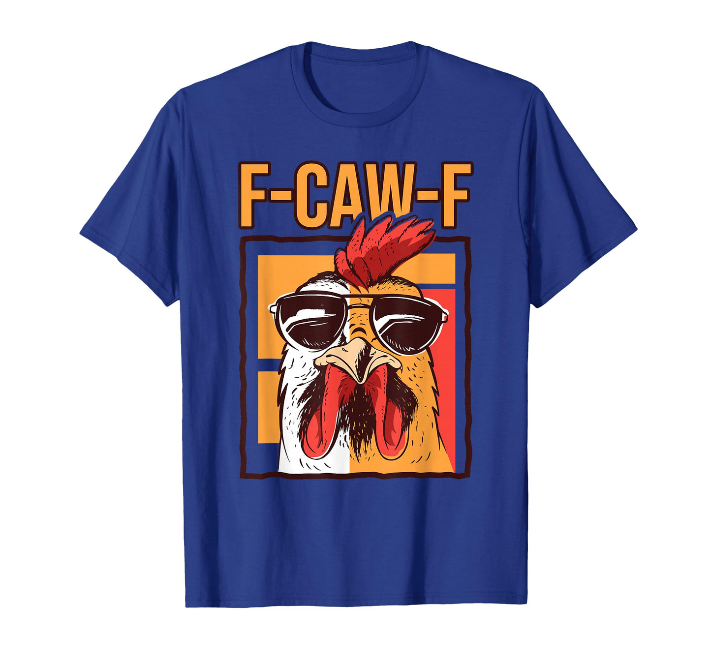 Funny Crow Graphic Design F-Caw-F Rooster Meme T-Shirt
