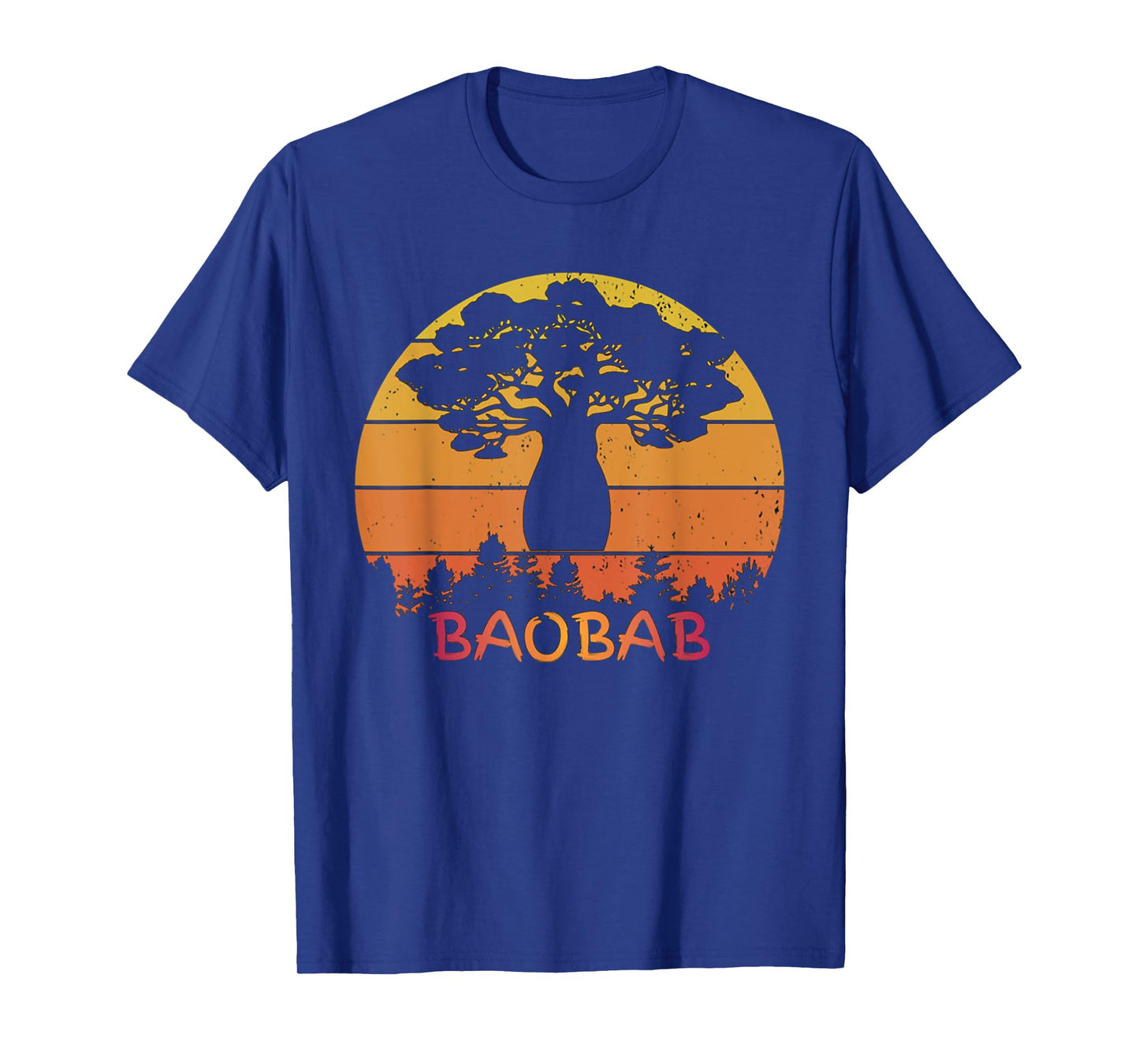 BaoBab Tree Love Nature Vintage Retro Style Funny T-Shirt