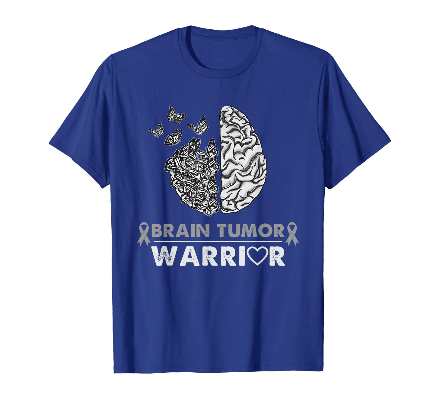 Brain Tumor Warrior Brain Tumor Awareness T-Shirt
