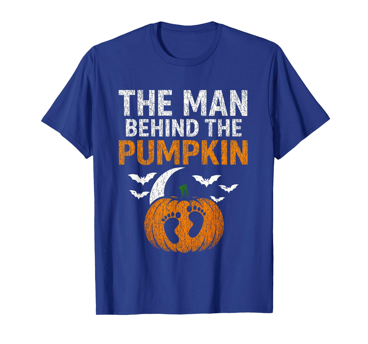 Pregnancy Announcement Dad Pumpkin Halloween Costume Funny T-Shirt