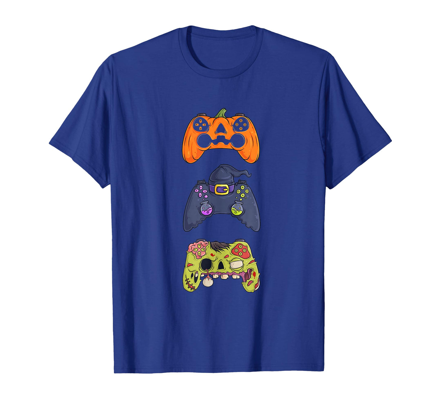 Halloween Skeleton Zombie Gaming Controllers Mummy. T-Shirt
