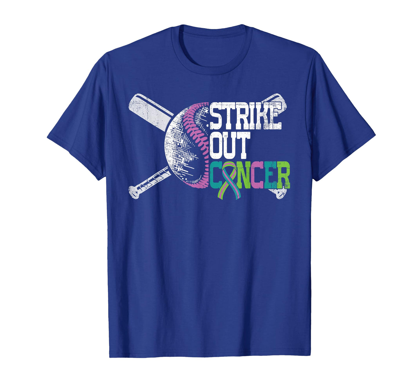 Metastatic Breast Cancer Awareness Shirt Strike Out Cancer T-Shirt