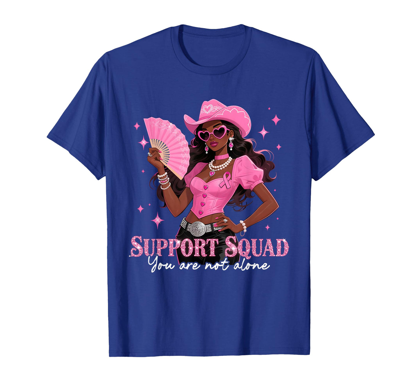Support Squad Pink Breast Cancer Awareness T-Shirt
