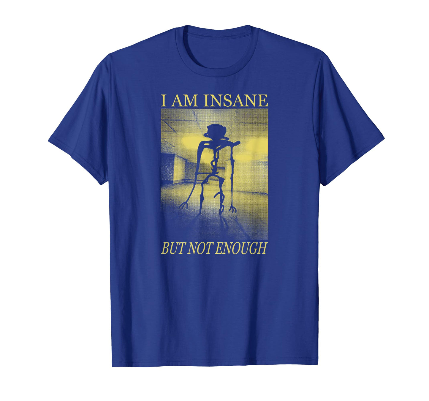 I Am Insane But Not Enough Meme Japanese Skeleton Horror T-Shirt