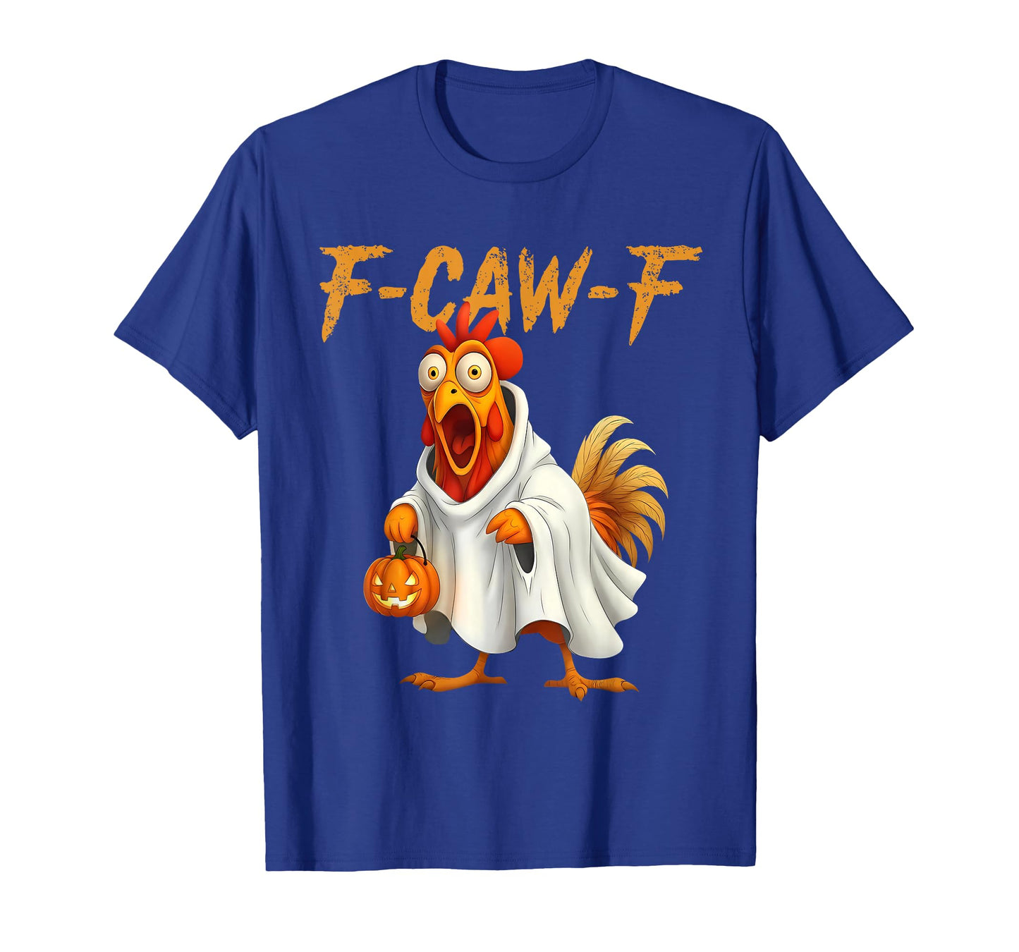 Funny F-Caw-F Chicken FCAWF Chicken Halloween T-Shirt