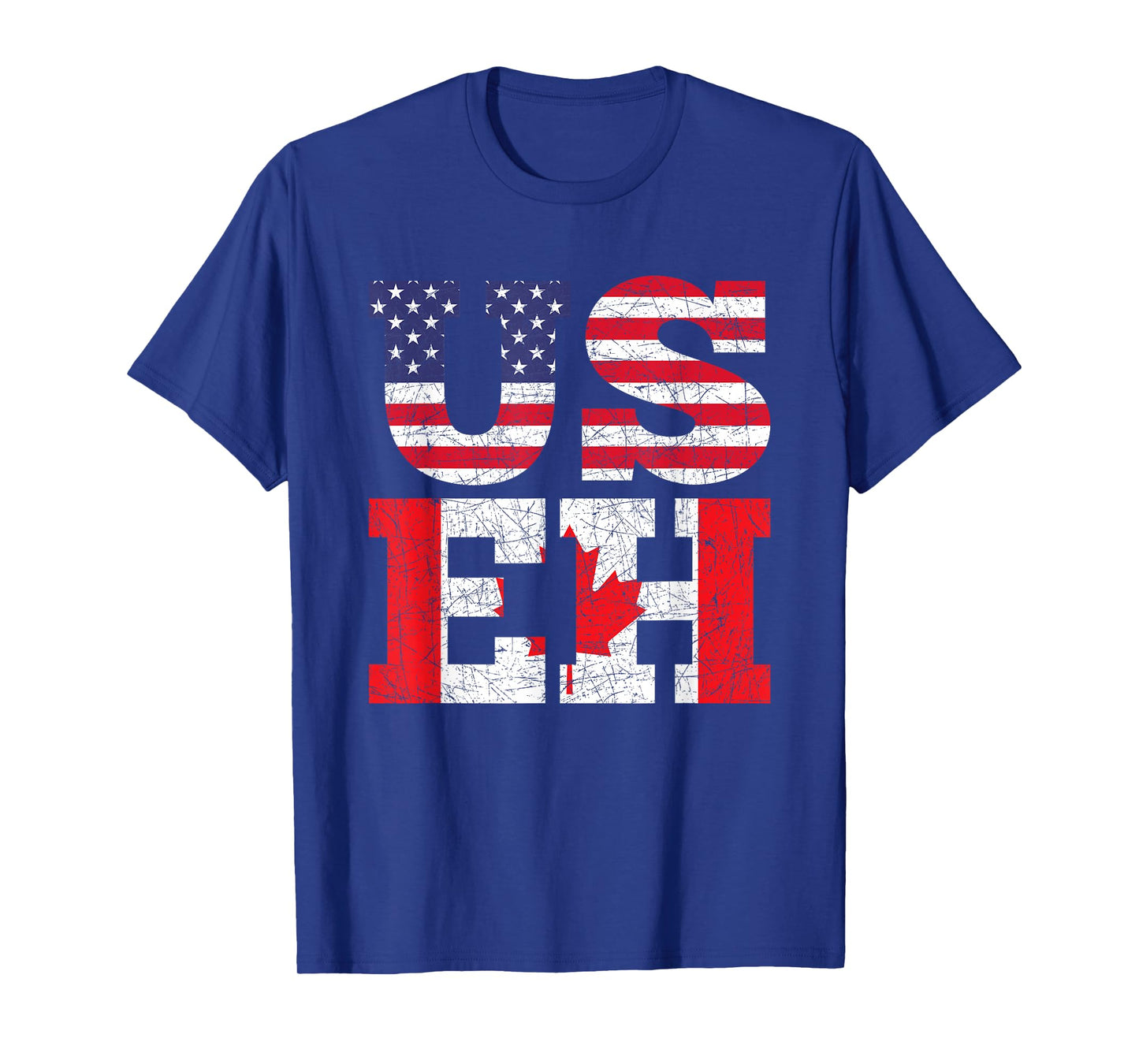 USA Flag Canadian Flag Canada Lovers Canada T-Shirt