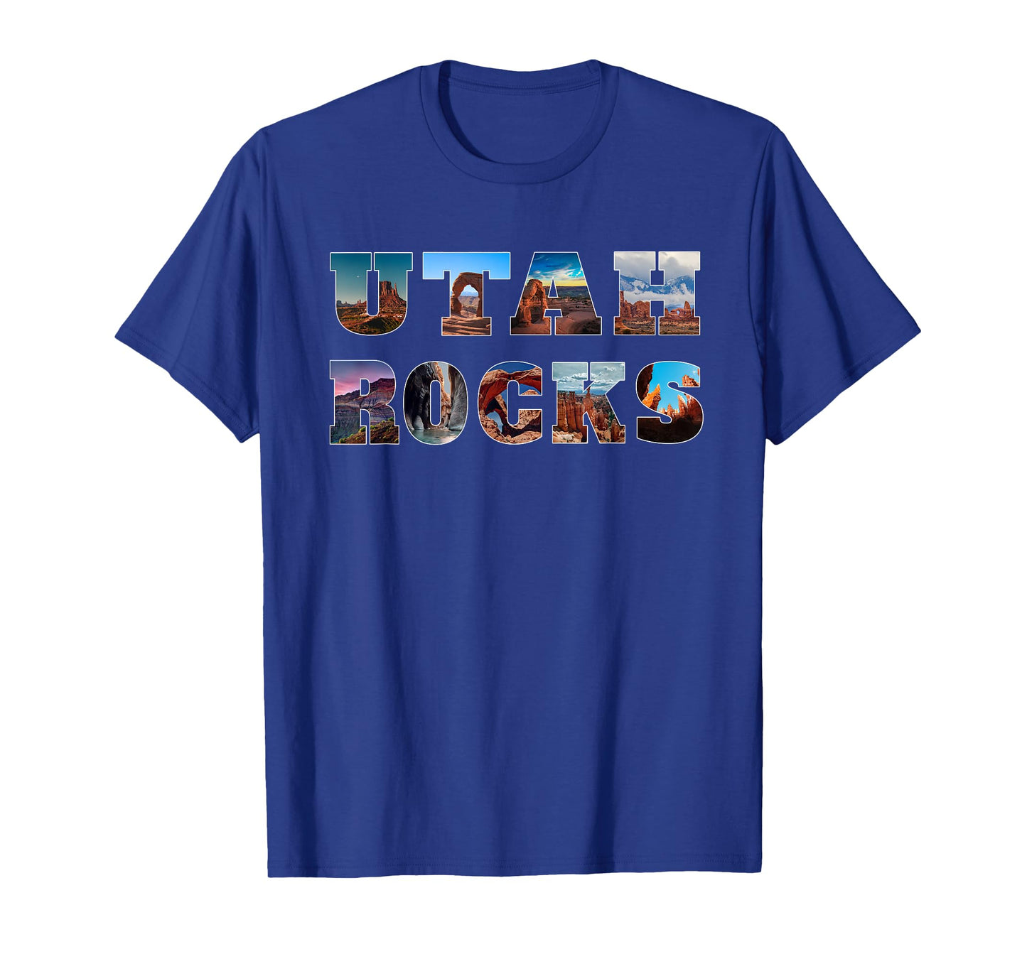 Utah Rocks, National Parks, Hiking, Rock Hunter Apparel T-Shirt