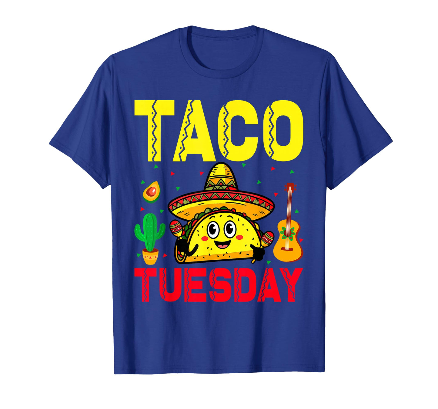 Funny Mexican Taco Lover Taco Tuesday Foodie Mexico Taco T-Shirt