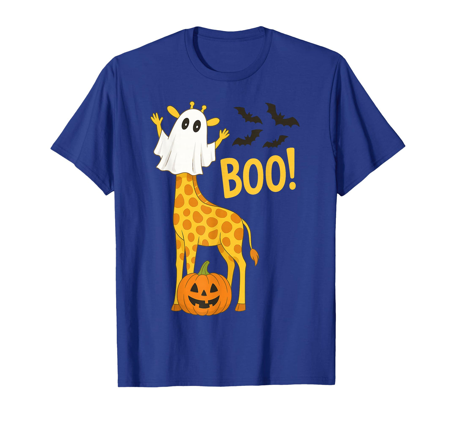 Giraffe Boo Halloween Pumpkin Coquette Costume Funny Giraffe T-Shirt