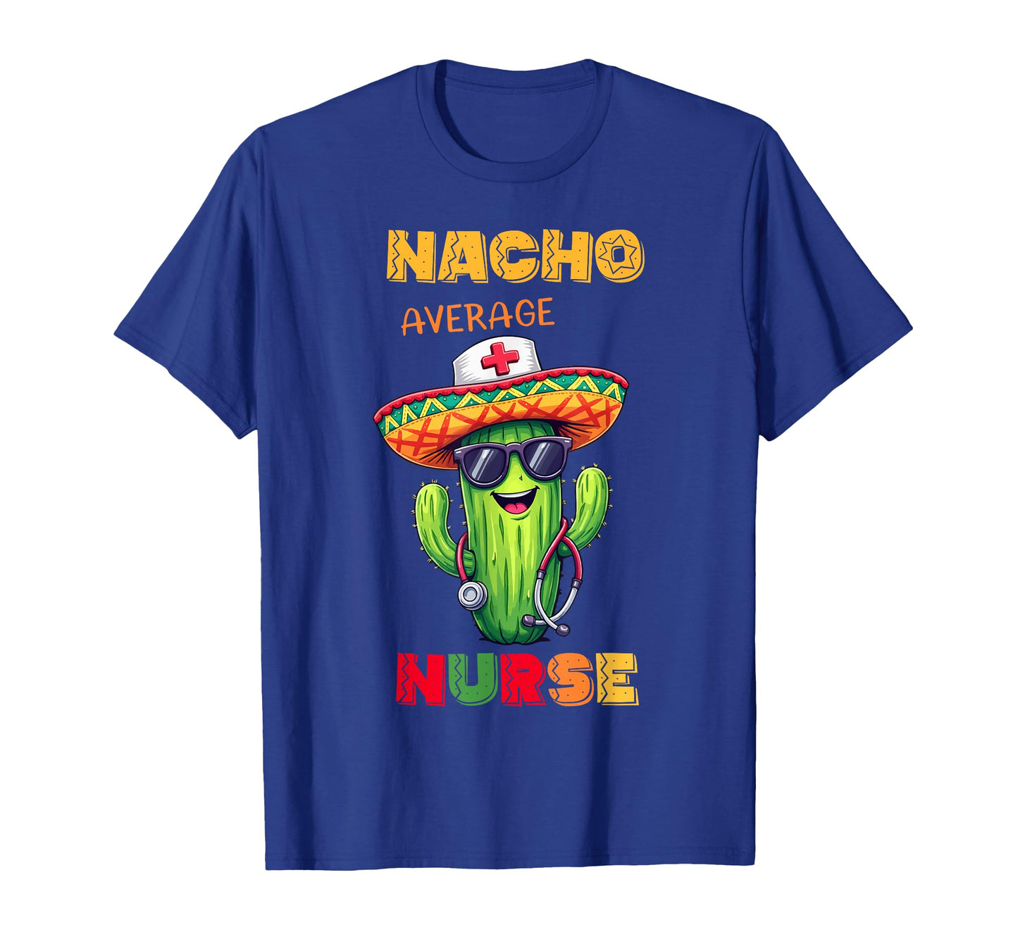 Nurse Cinco De Mayo Fiesta Mexican Nursing Taco Nurse T-Shirt
