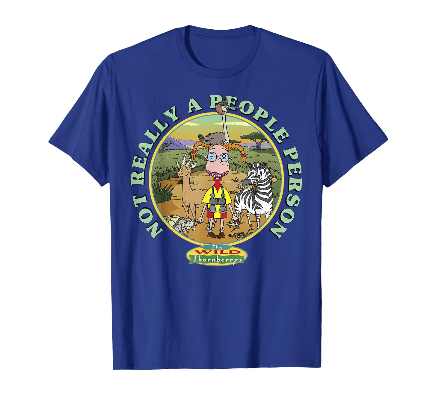 The Wild Thornberrys Eliza Not Really A People Person T-Shirt