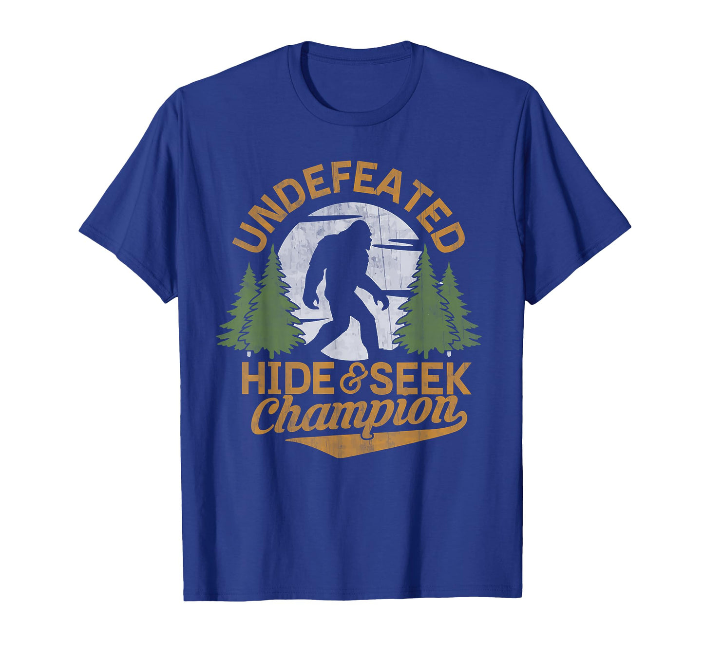 Bigfoot Hide and Seek Champion Sasquatch Stuff Men T-Shirt