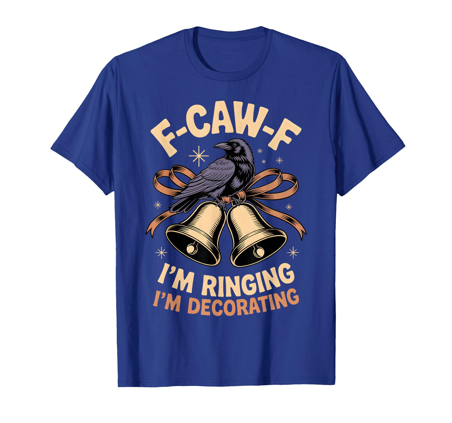 F-CAW-F Christmas Rooster F cawf Chicken X-Mas Men Women T-Shirt