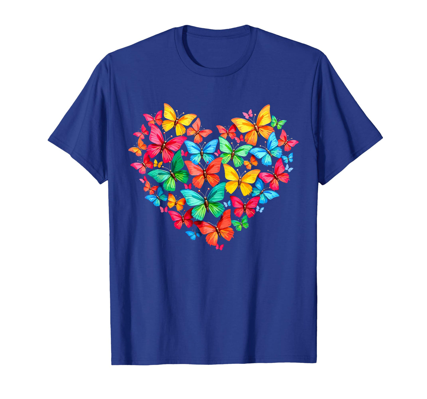 Butterfly Heart Colorful Butterflies T-Shirt