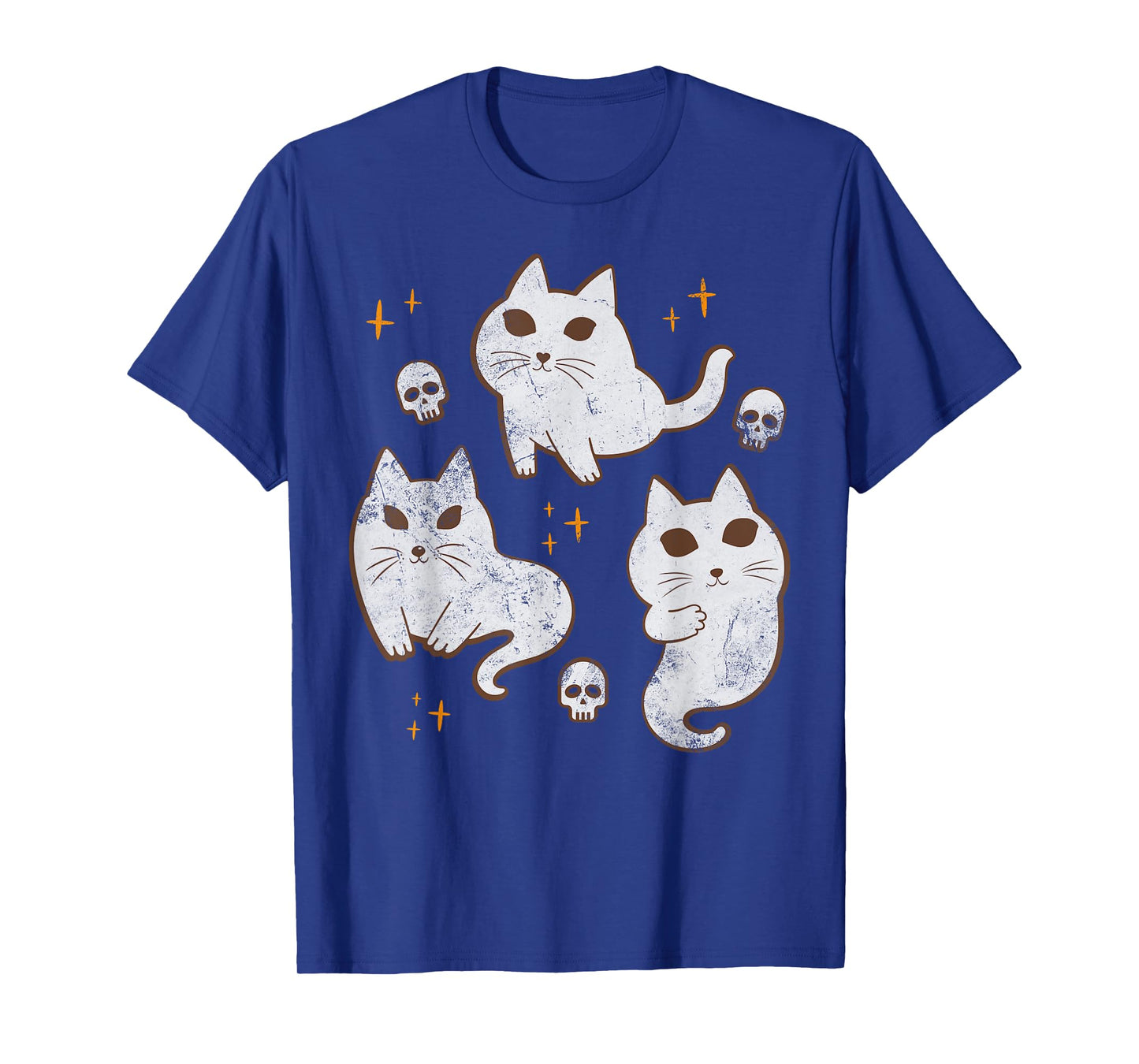 Halloween Cat Ghost Costume Funny Boo Ghost Cats T-Shirt