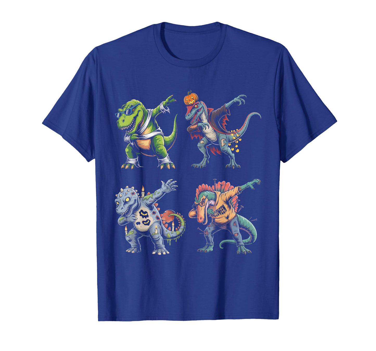 Funny Halloween Dabbing Dinosaur Costume Idea for Boys T-Shirt