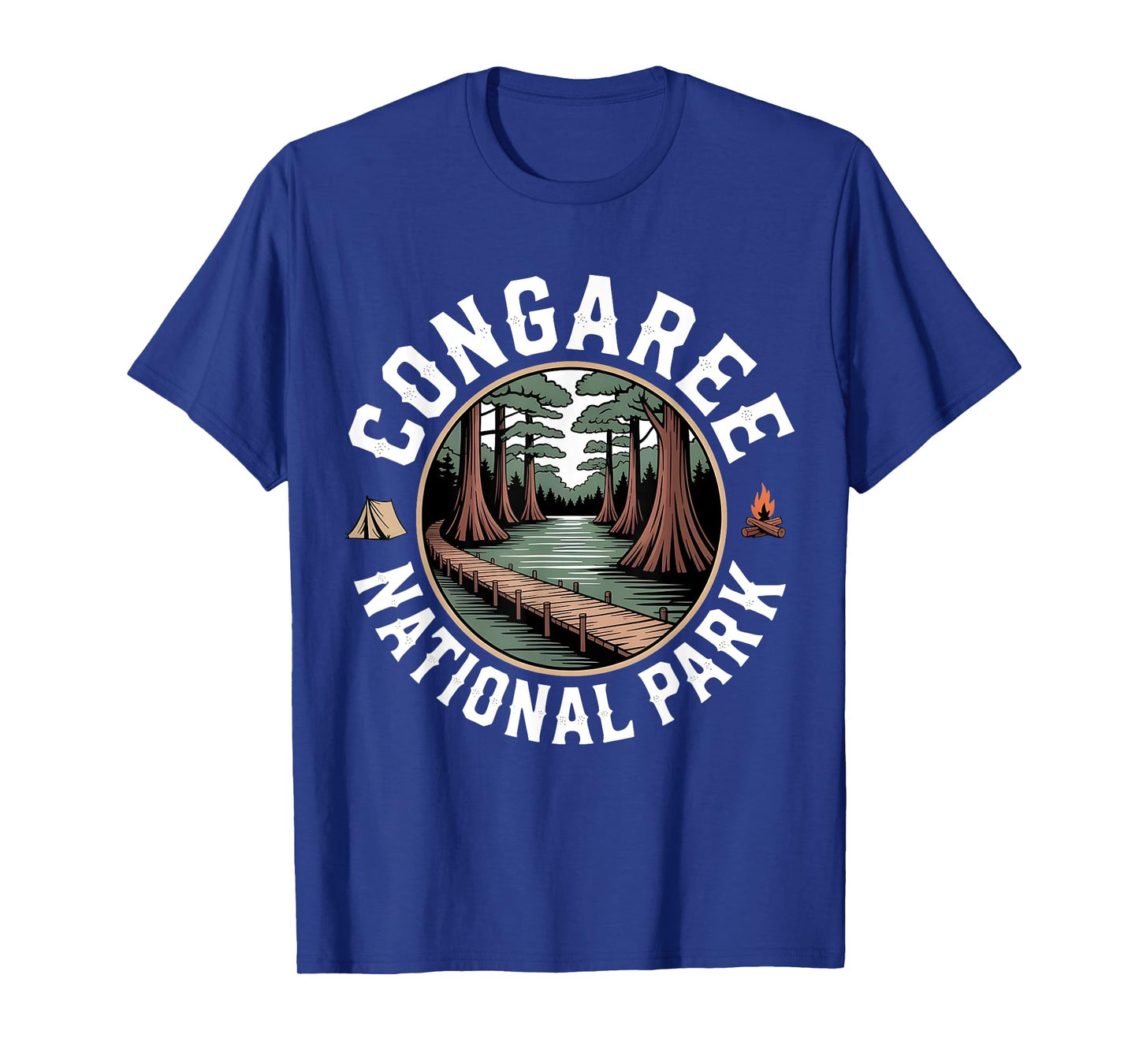 Congaree National Park Hiking Adventure Forest Men Women Kid T-Shirt