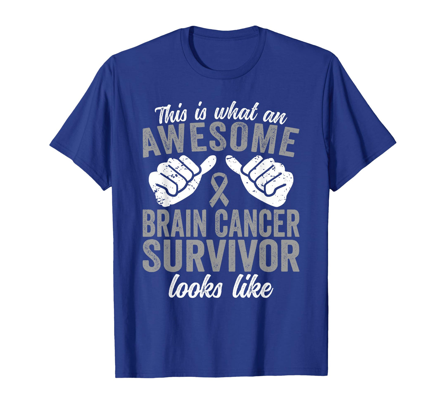 Brain Survivor awesome looks like Brain Cancer T-Shirt