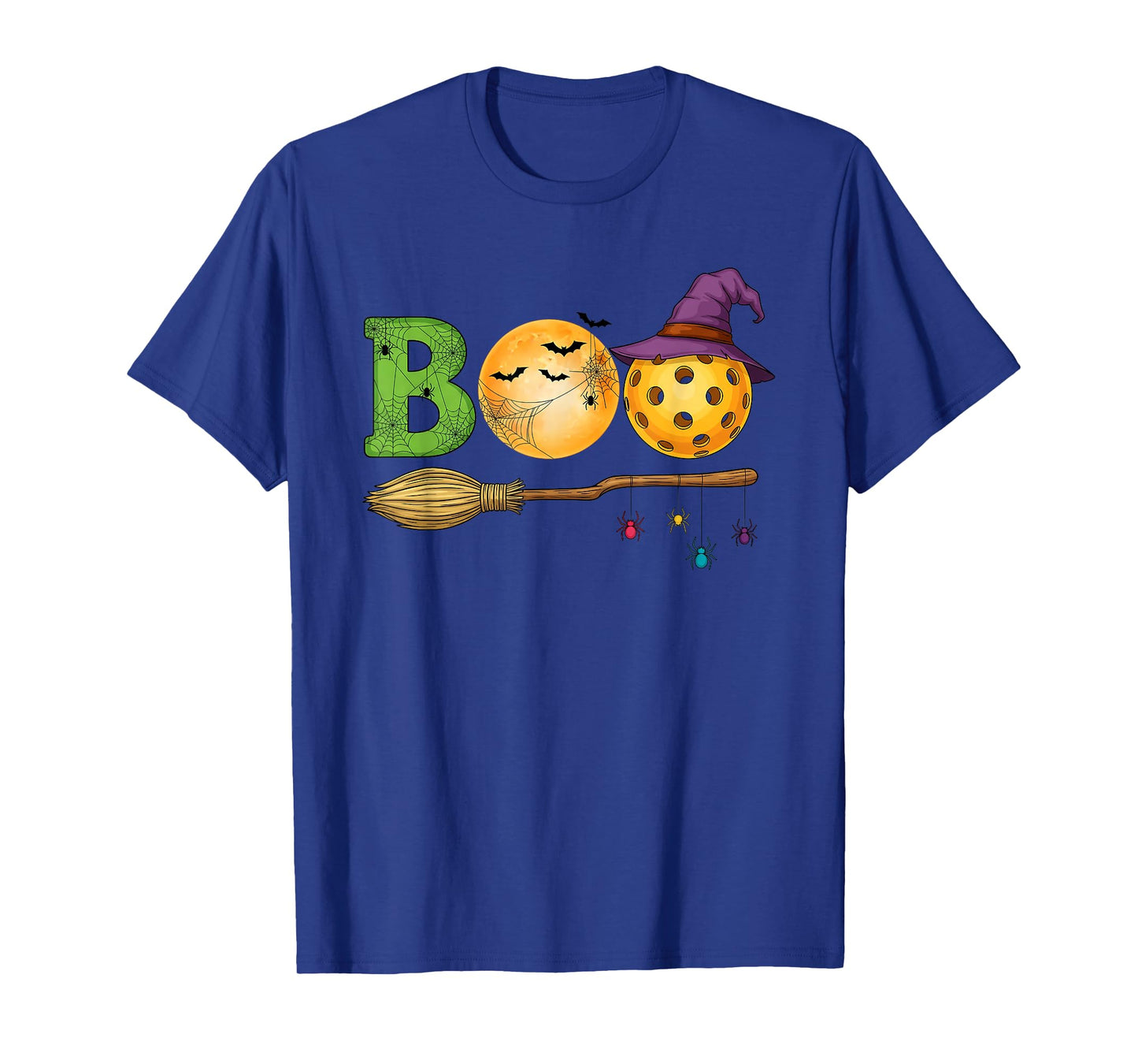Pickleball Halloween Spooky Court Vibes Trick or Treat T-Shirt