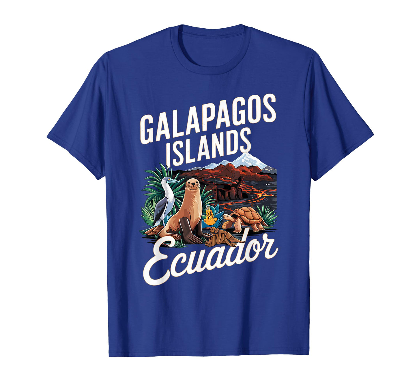 Explore the Majestic Wildlife of Galapagos Islands T-Shirt