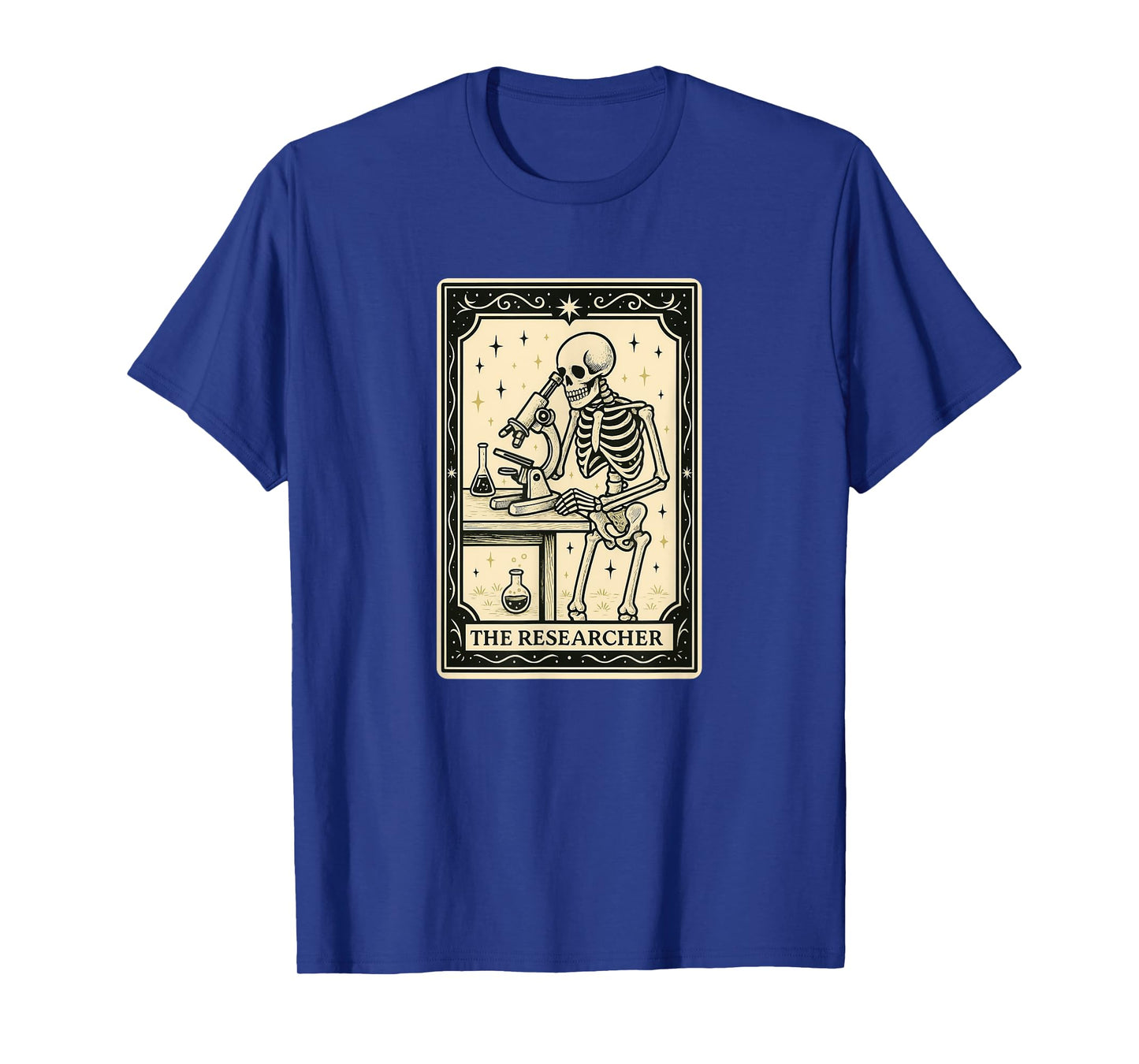 The Researcher Tarot Card - Halloween Spooky Gothic Witchy T-Shirt