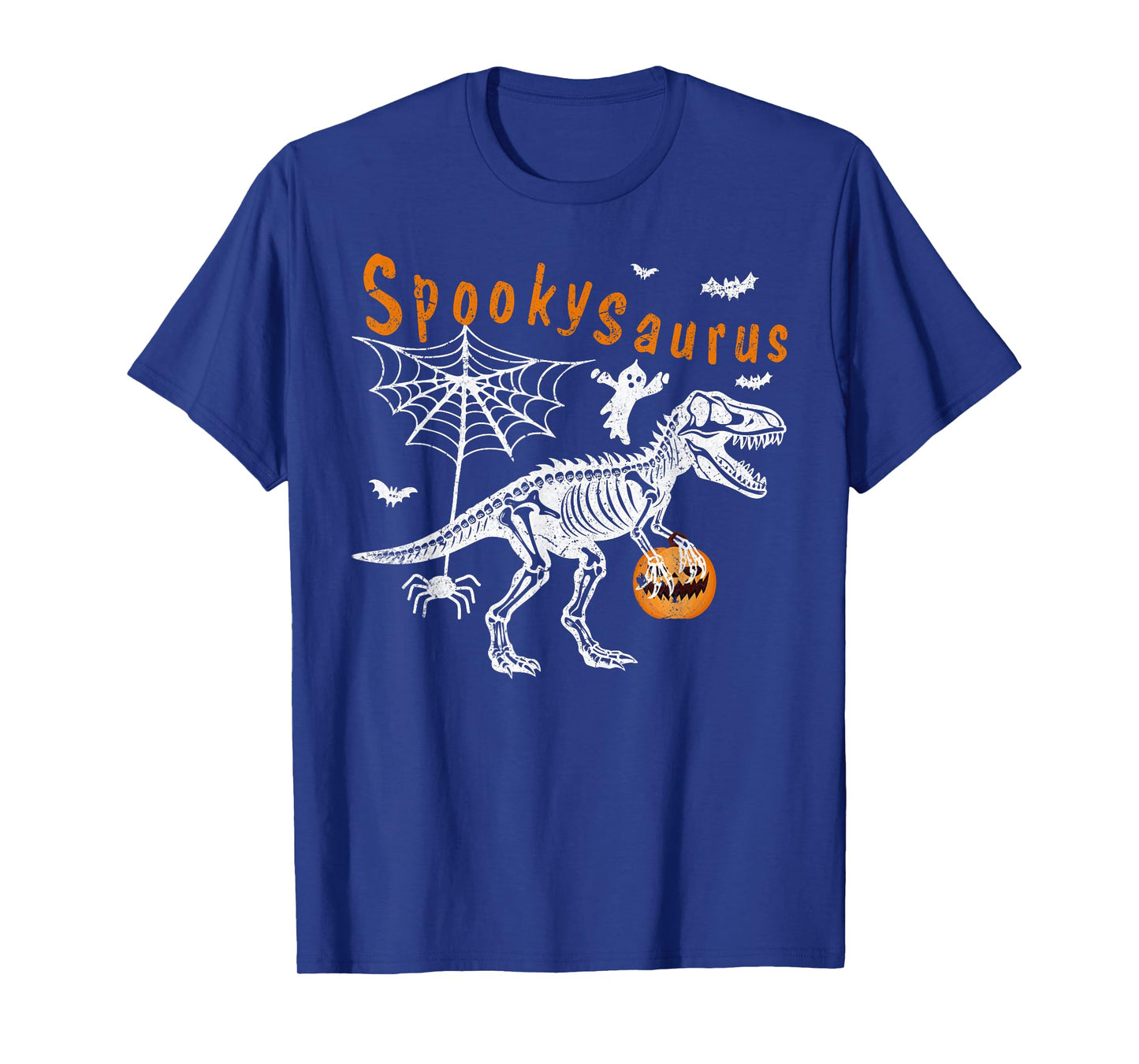 Spooky Saurus T-Rex Dinosaur Halloween Men Boys Kids T-Shirt