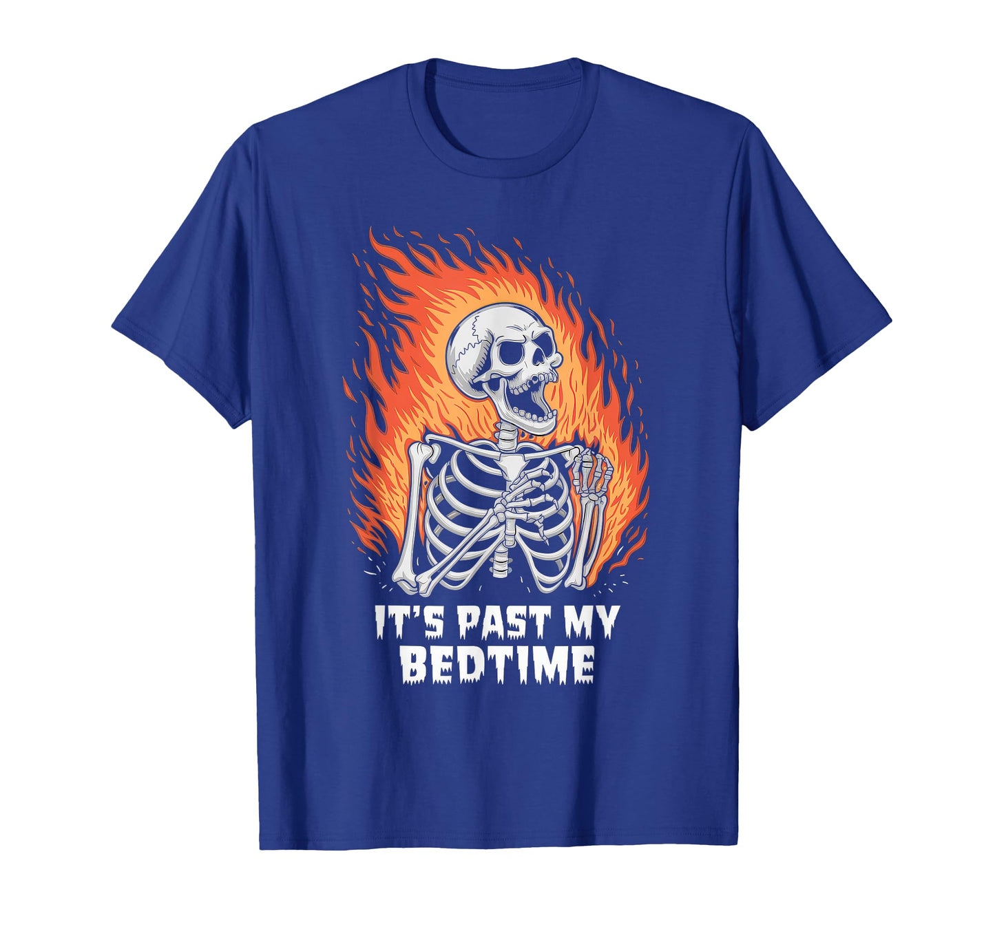 Funny Tshirt Men Humor Skeleton Meme Sarcastic Ironic Tired T-Shirt