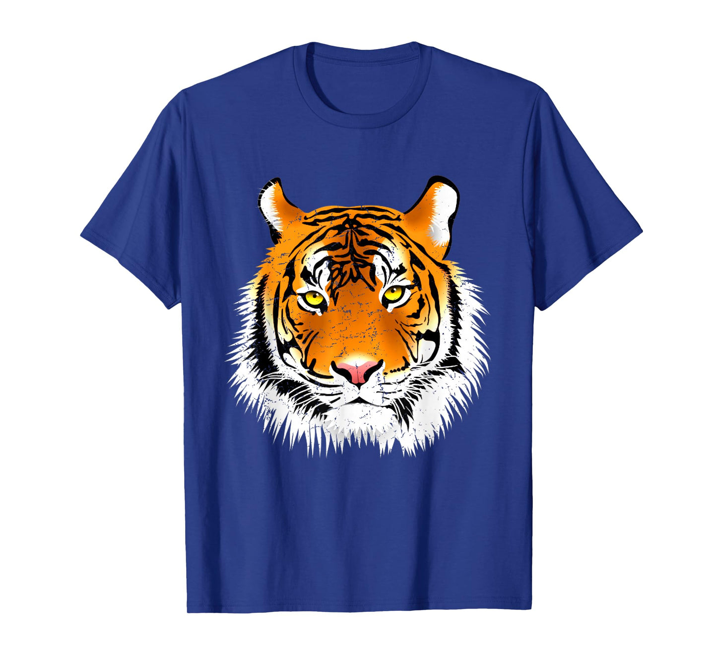 Distressed Tiger Head Unisex Design Men, Women, Boys & Girls T-Shirt