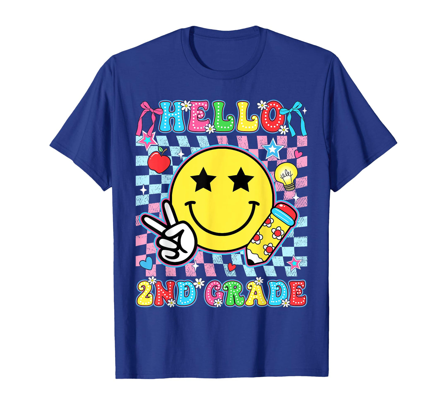 2nd Grade For Girls Boy Teacher Second Grade Back to School T-Shirt
