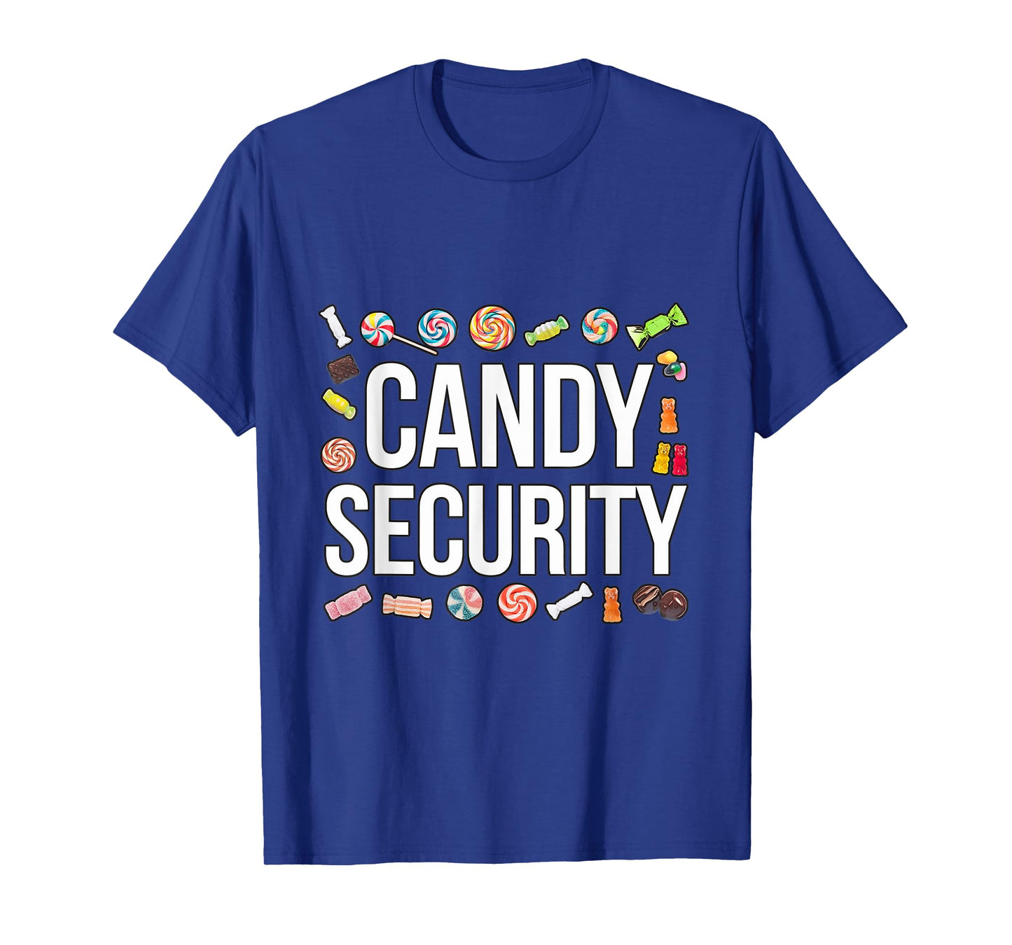 Candy security Party Halloween Trick Or Treat T-Shirt