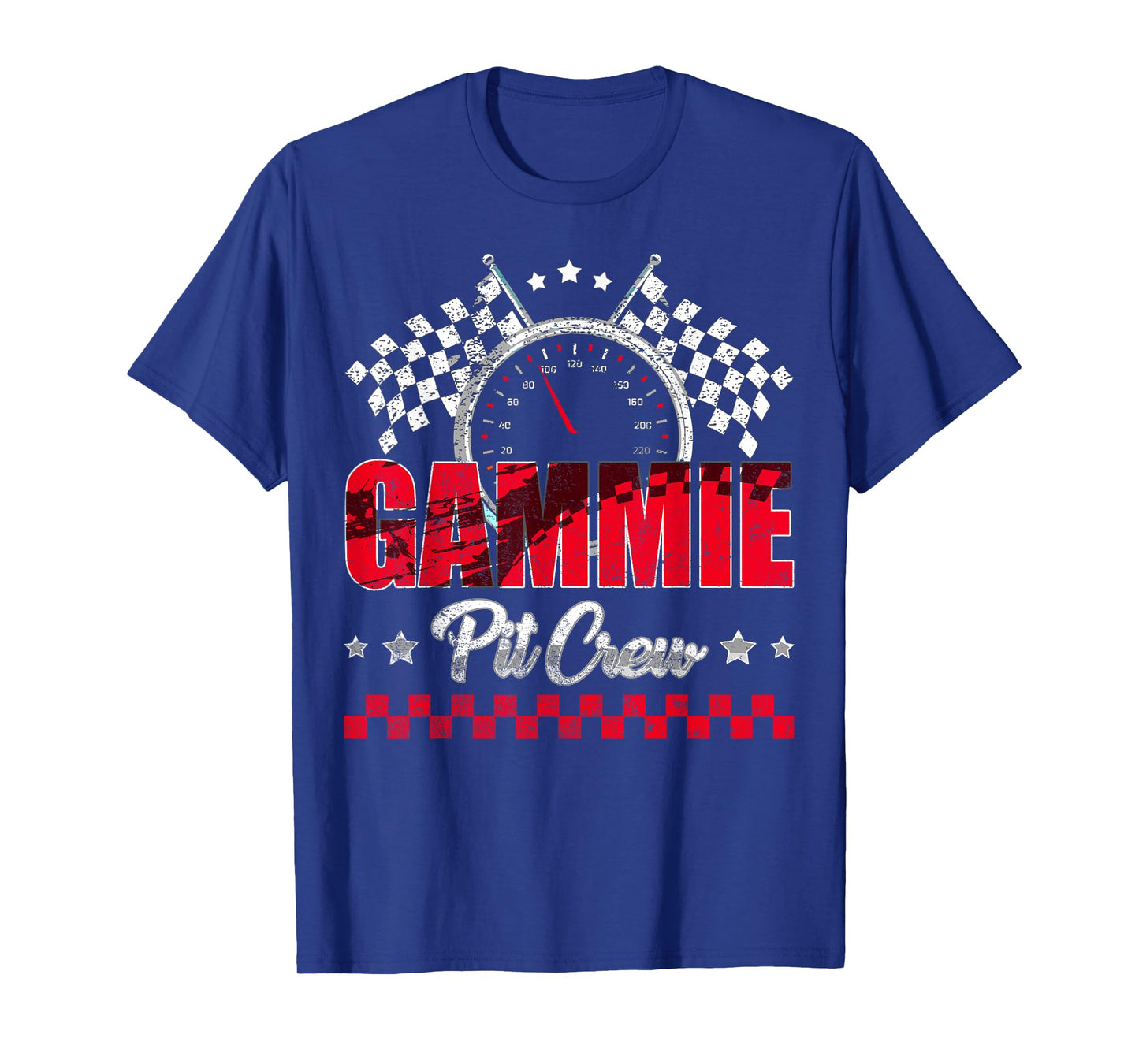 Race Car Birthday Party Racing Family Gammie Pit Crew T-Shirt