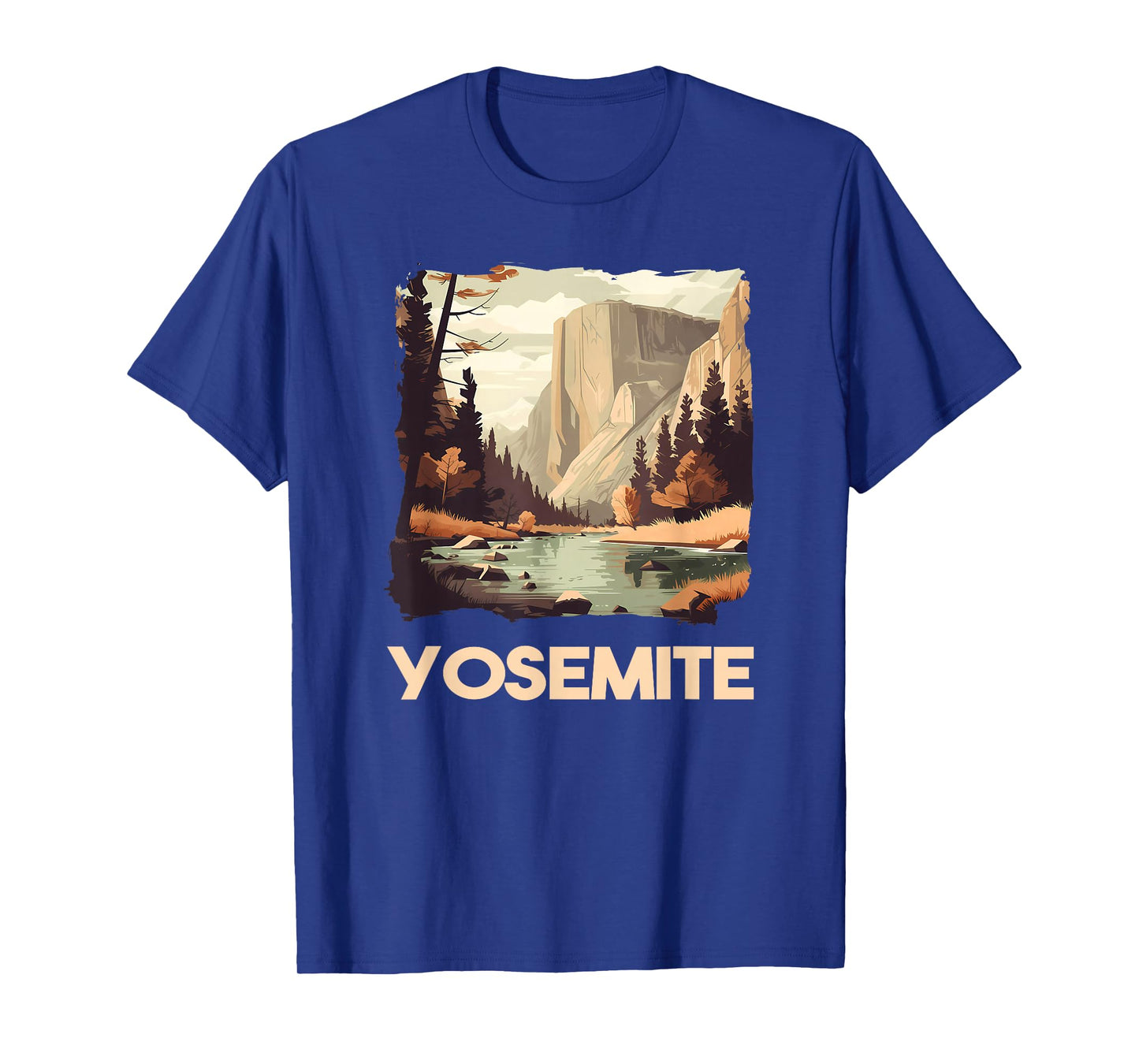 Vintage Yosemite National Park Nature Lover Adventure T-Shirt