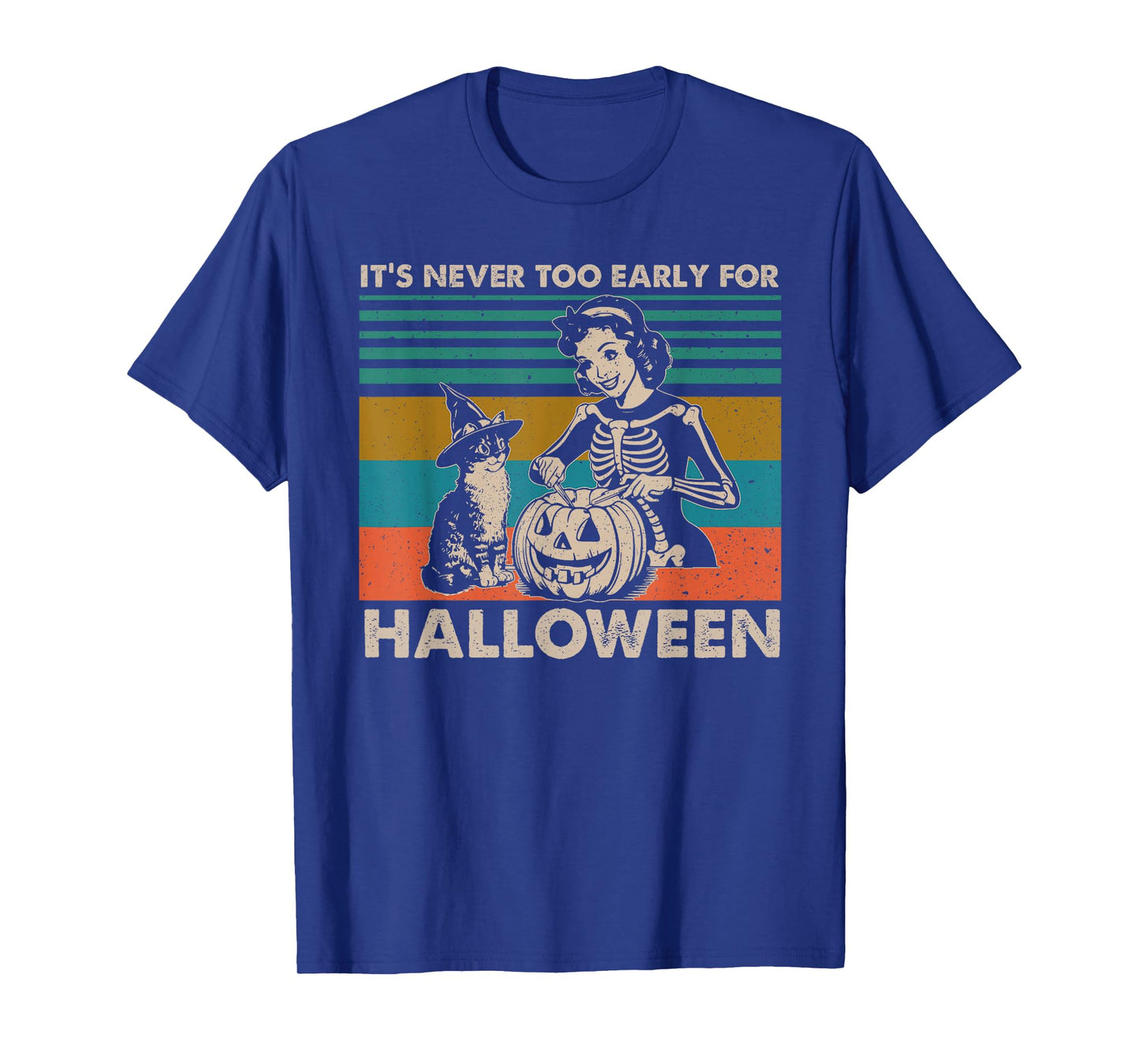It's Never Too Early for Halloween Goth Halloween Funny T-Shirt