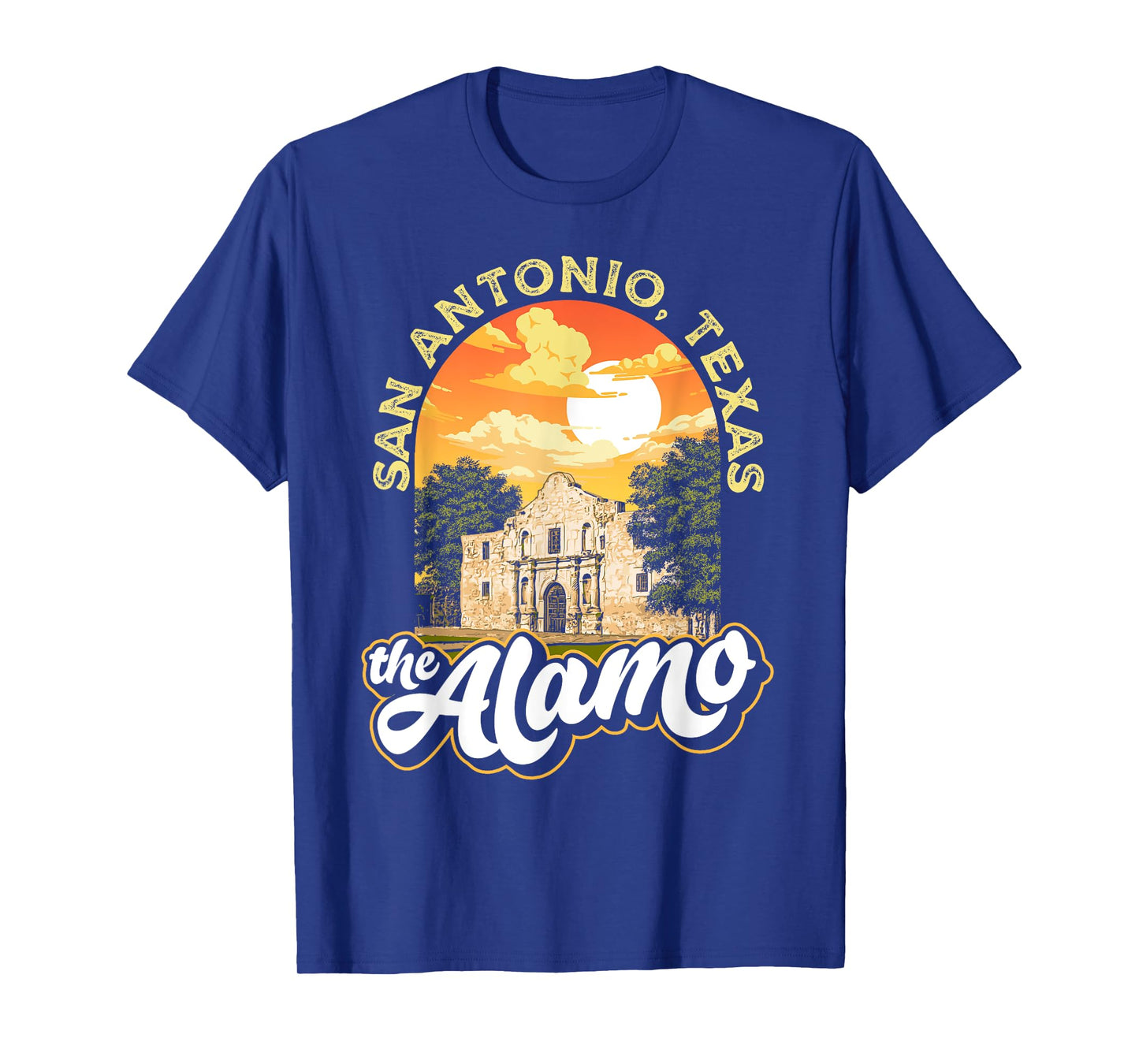 The Alamo San Antonio Texas Mission Vintage Retro Remember T-Shirt