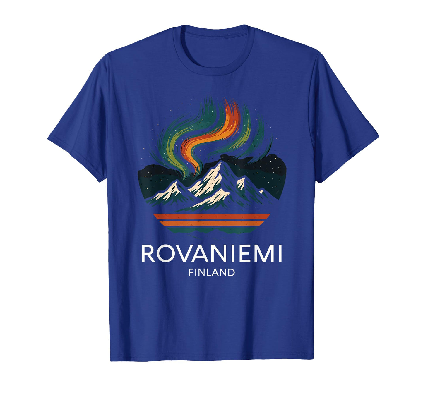 Rovaniemi Finland Northern Lights Arctic Aurora Borealis T-Shirt