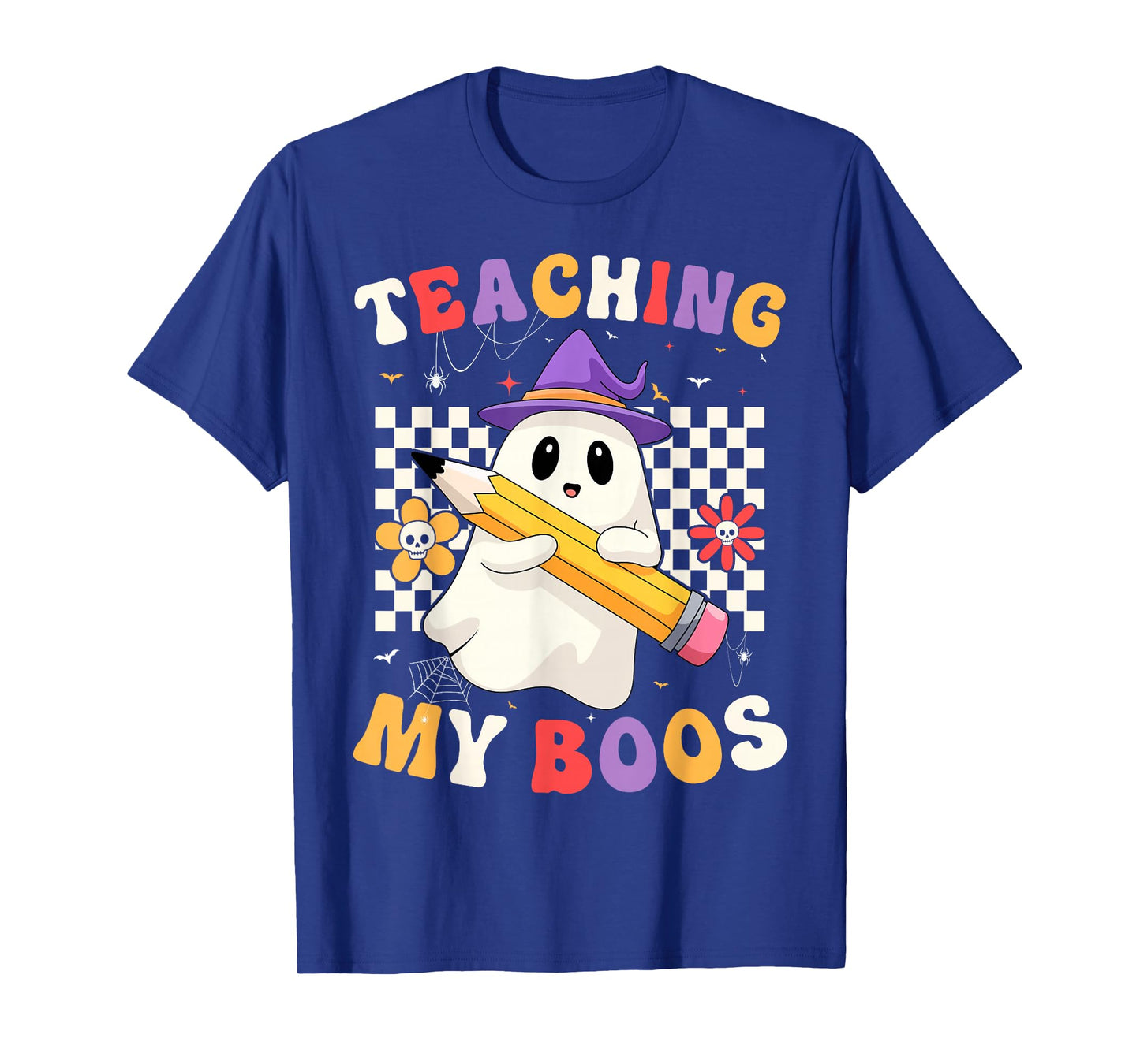 Teaching My Boos Ghost Teacher Halloween Girls Women T-Shirt