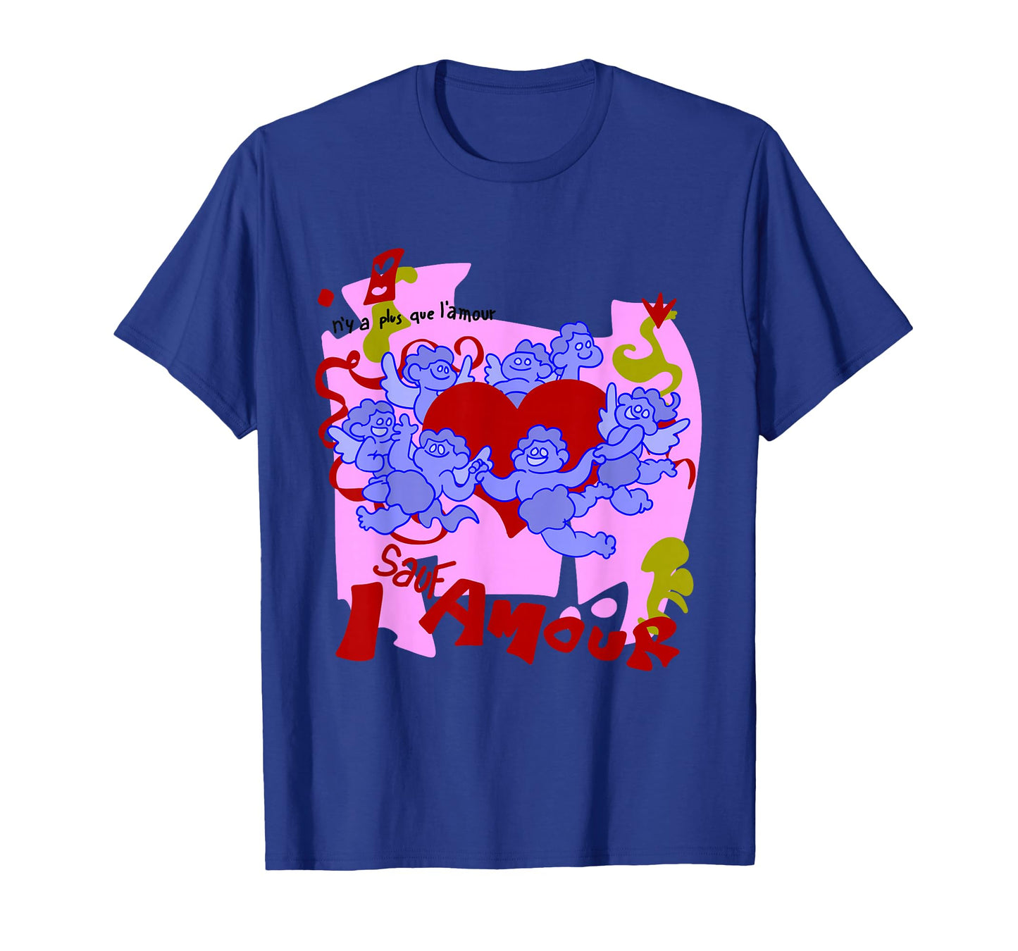 Retro 1980s Beat It Amour T-Shirt cartoon version T-Shirt