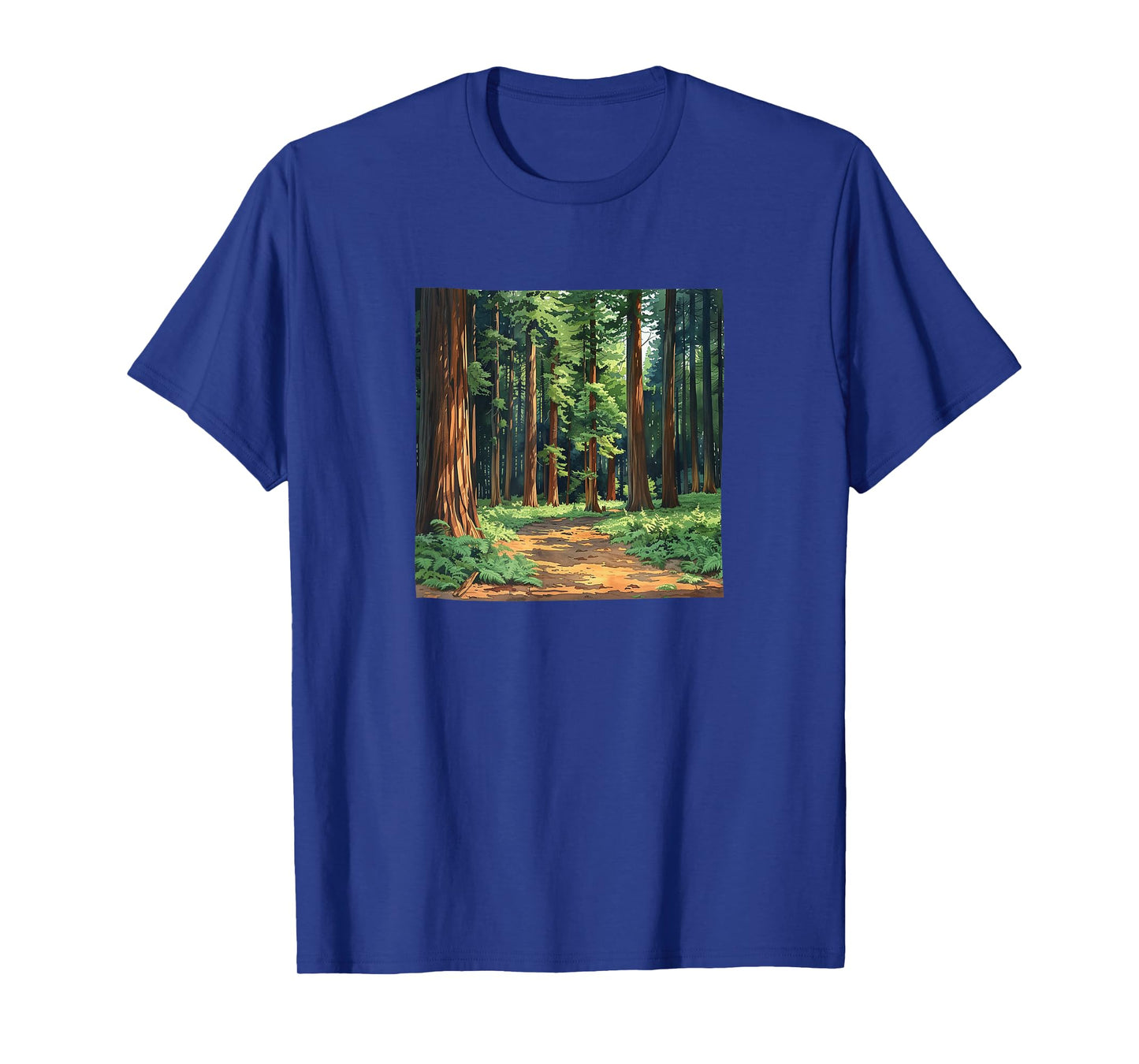 Redwood Trees Forest Graphic T-Shirt